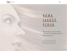 Tablet Screenshot of hairgold.pl